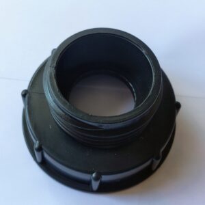Adaptador IBC 80 mm hilo interior fino a salida macho S60x6